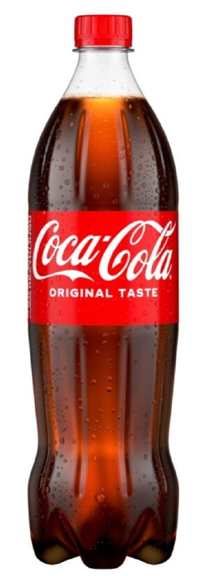 Gāzēts dzēriens COCA COLA, PET, 1 l(DEP)